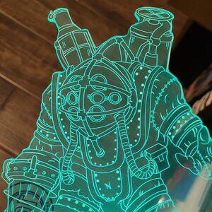 Bioshock Big Daddy Acrylic Light - Table or Desk